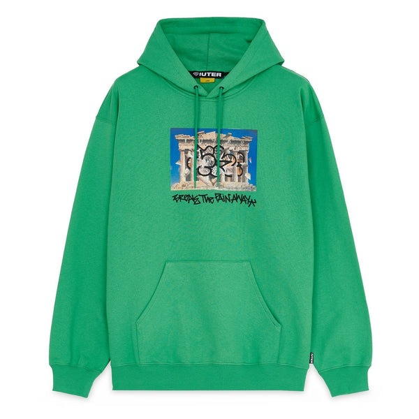 Iuter felpa Pain Away Hoodie emerald