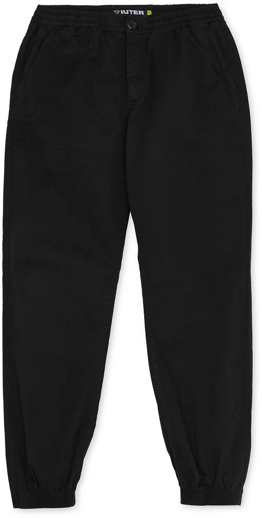  Iuter Pantaloni Jogger Pant Black Uomo Nero