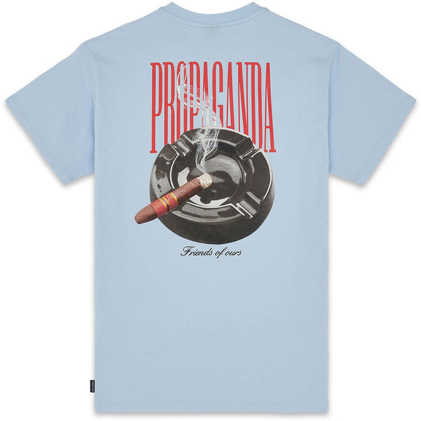 Propaganda t-shirt Cigar Tee sky blue