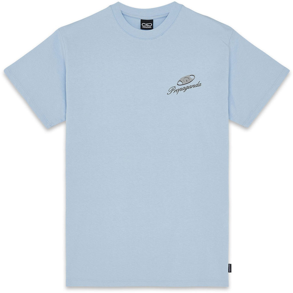  Propaganda T-shirt Cigar Tee Sky Blue Azzurro Uomo - 2