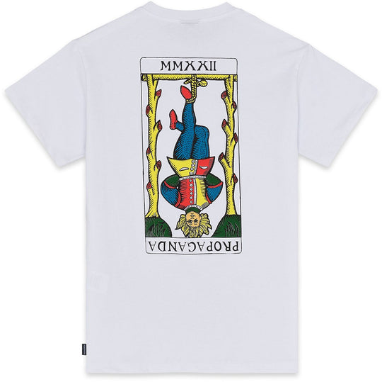  Propaganda T-shirt Hanged Tee White Uomo Bianco