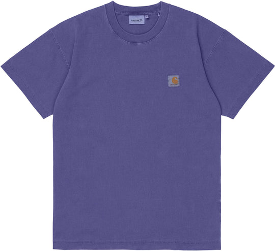  Carhartt Wip T-shirt S/s Nelson Razzmic Uomo Viola
