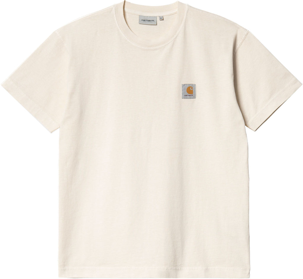  Carhartt Wip T-shirt S/s Nelson Natural Bianco Uomo - 1