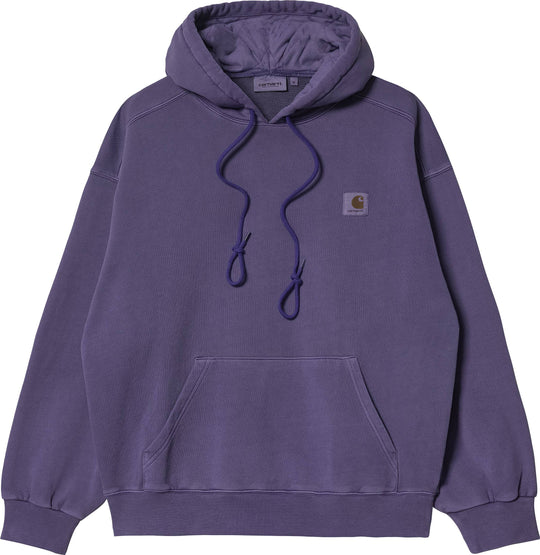  Carhartt Wip Felpa Hooded Nelson Sweat Razzmic Uomo Viola