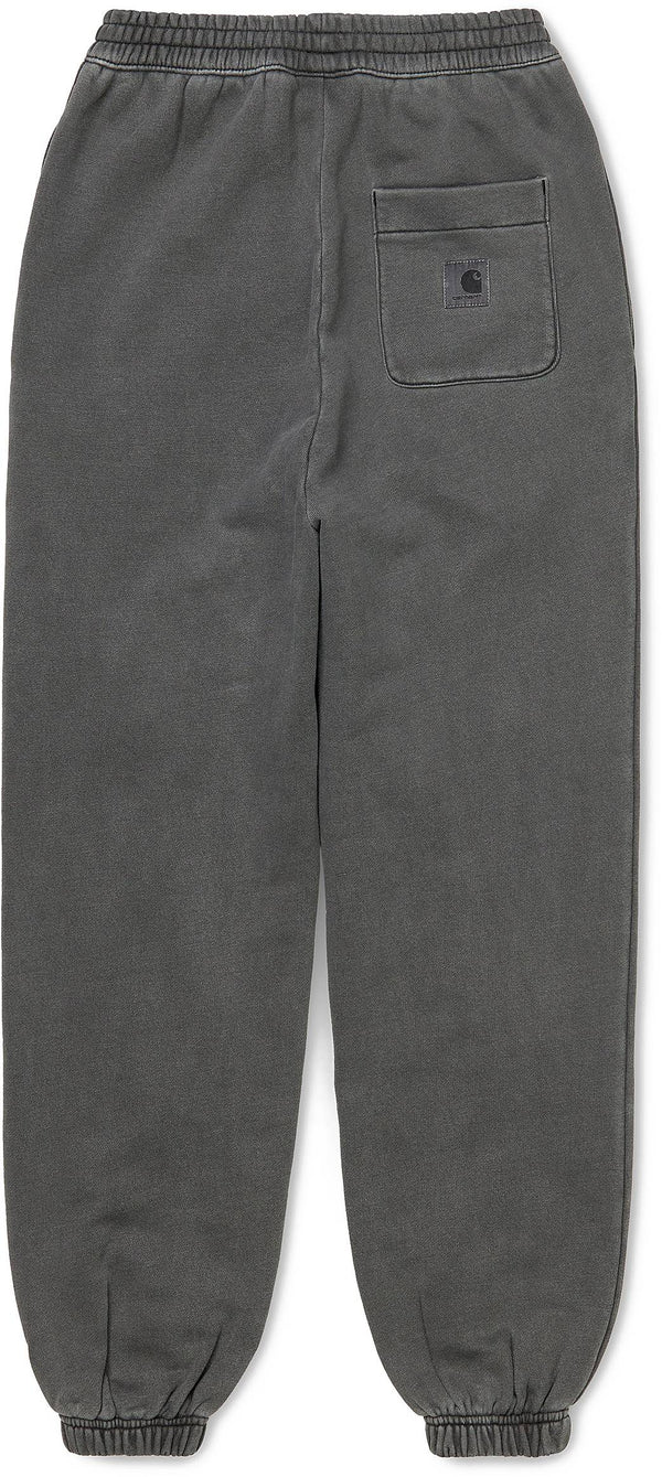 Carhartt WIP pantaloni W' Nelson Sweat Pant black garment dyed