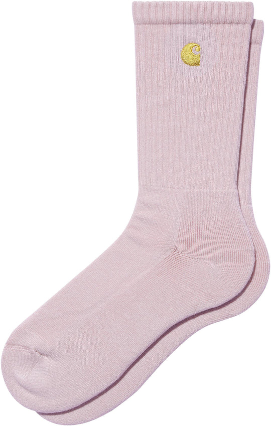  Carhartt Wip Calze Chase Socks Pale Quartz Special_unisex Rosa