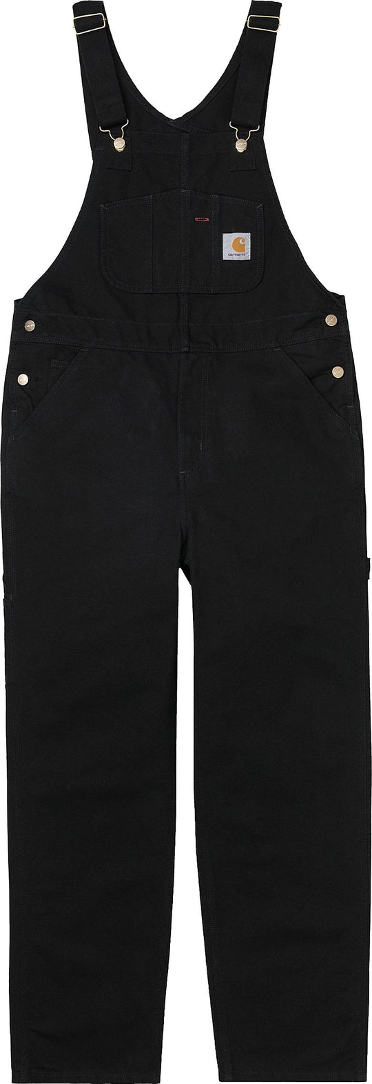  Carhartt Wip Salopette Bib Overall Black Uomo Nero