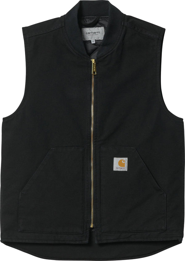 Carhartt WIP gilet Classic Vest black rinsed