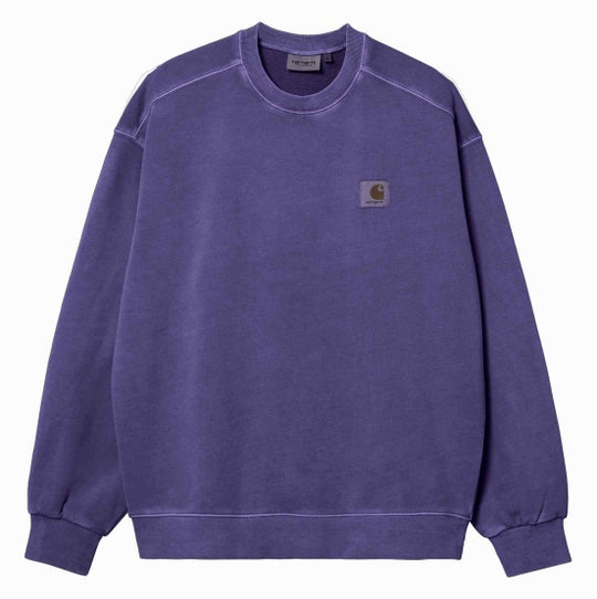  Carhartt Wip Felpa Nelson Sweat Razzmic Uomo Viola