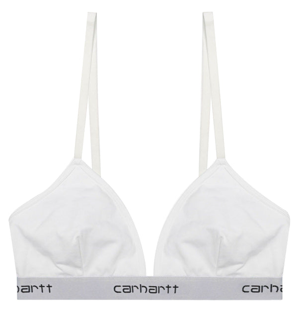 Carhartt WIP top W' Script Triangle Bra white