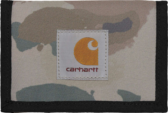  Carhartt Wip Portafoglio Alec Wallet Camo Tide Uomo Grigio