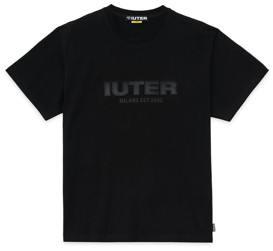  Iuter T-shirt Est 2002 Tee Black Uomo Nero