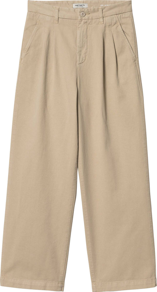  Carhartt Wip Pantaloni W' Cara Pant Wall Donna Beige