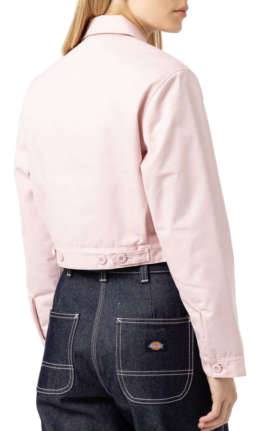  Dickies Giacca Lined Eisenhower Cropped W Rec Light Pink Rosa Donna - 2