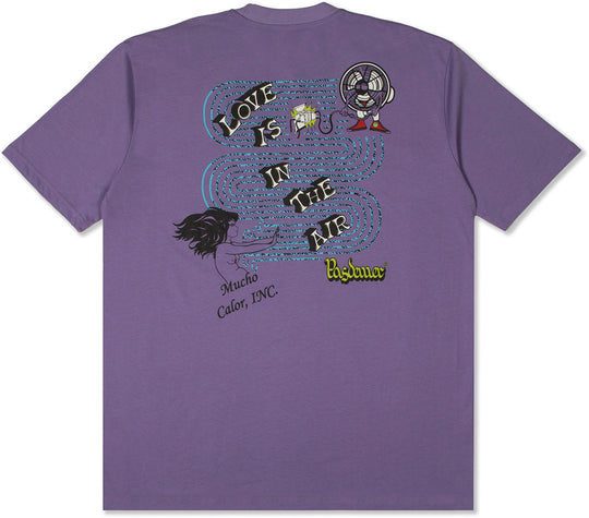  Pas De Mer T-shirt Mucho Calor Light Purple Uomo Viola