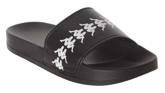  Kappa Ciabatte 222 Banda Adam 4 Black Donna Nero