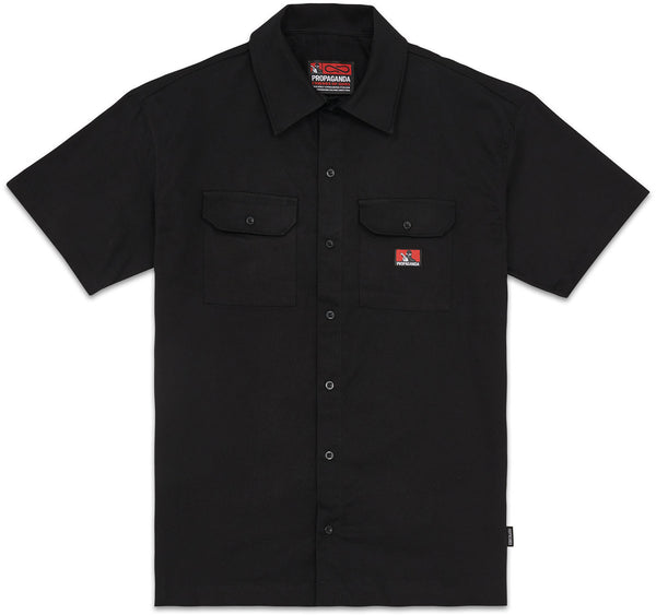 Propaganda camicia Robber Work Shirt black