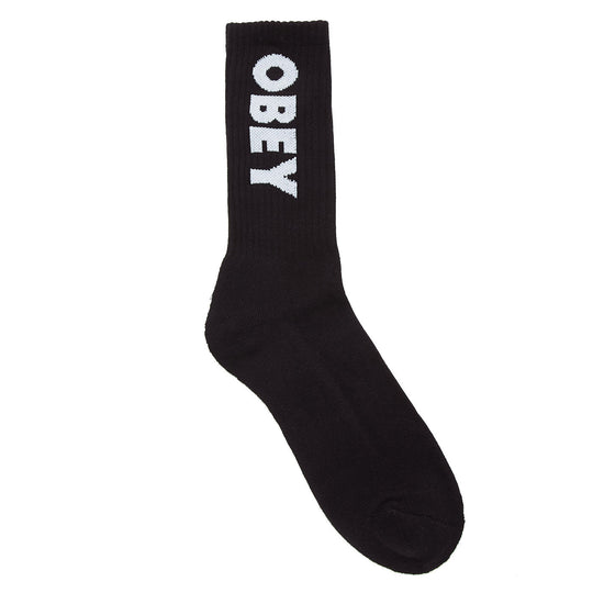  Obey Calze Flash Socks Black Uomo Nero