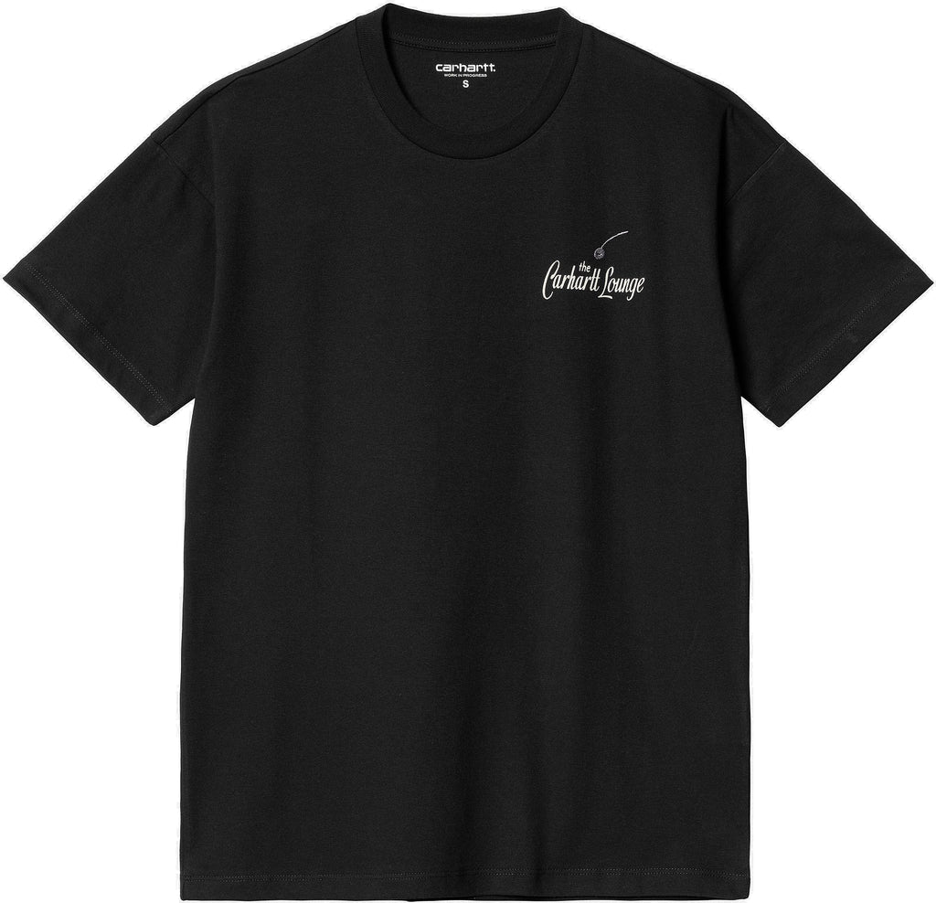  Carhartt Wip T-shirt W' Ss Carhartt Lounge Black Nero Donna - 2