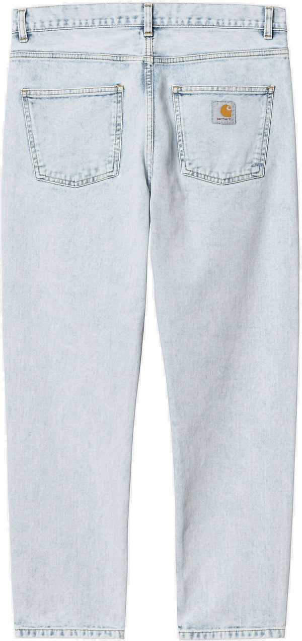 Carhartt WIP pantaloni jeans Newel Pant blue sun washed