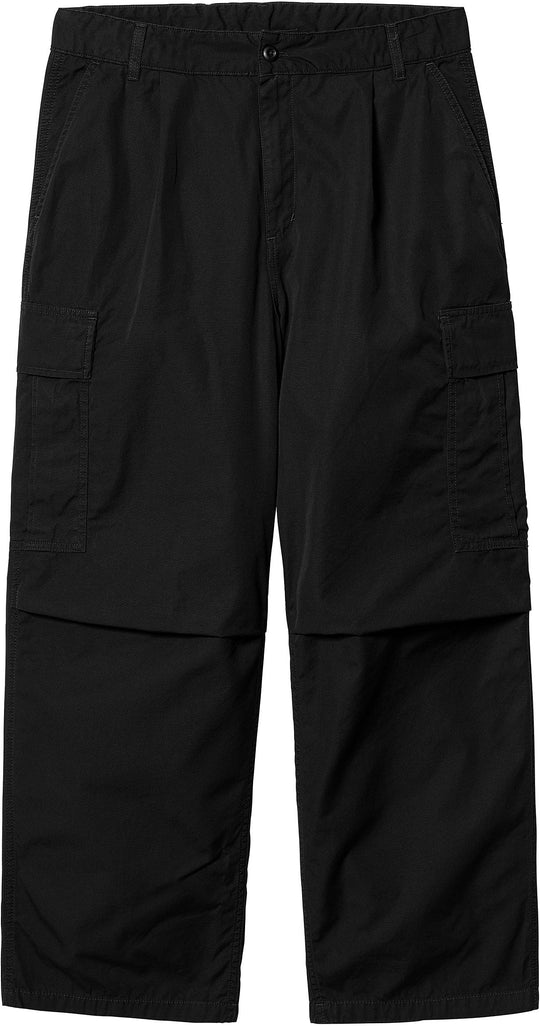 Carhartt Wip Pantalone Cargo Pant Black Stone Washed Uomo Nero