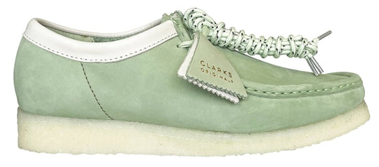  Clarks Originals Scarpe Wallabee Maple Palegreen Uomo Verde