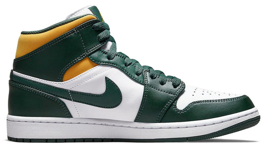  Jordan 1 Mid Shoes Sonics 2021 Uomo Verde