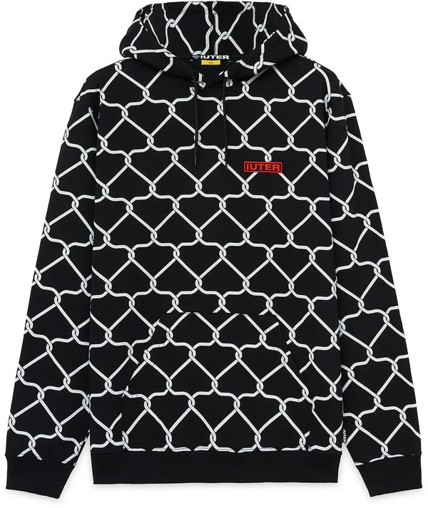 Iuter felpa Net Hoodie black