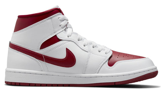  Jordan 1 Mid Shoes Reverse Chicago W Uomo Rosso