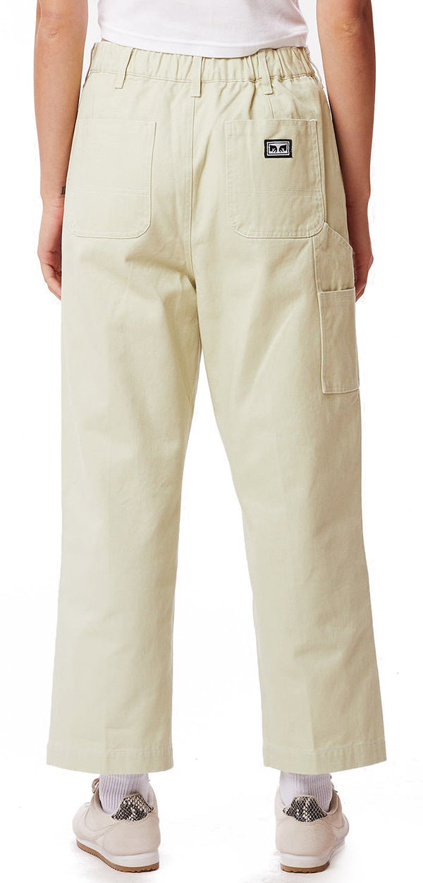 Obey pantaloni Brighton Carpenter Pant cucumber