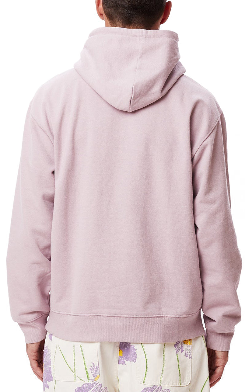  Obey Felpa Timeless Recycled Heavy Hood Pigment Lilac Lilla Uomo - 2