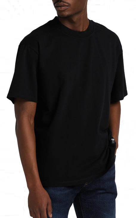  Edwin T-shirt Oversize Basic Tee Black Nero Uomo - 1