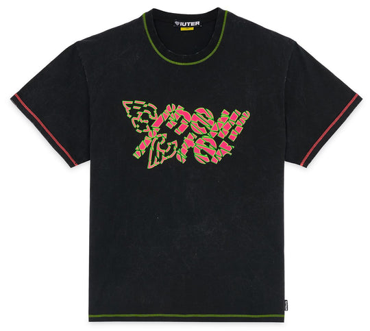  Iuter T-shirt Cinelli Laser Tee Black Uomo Nero