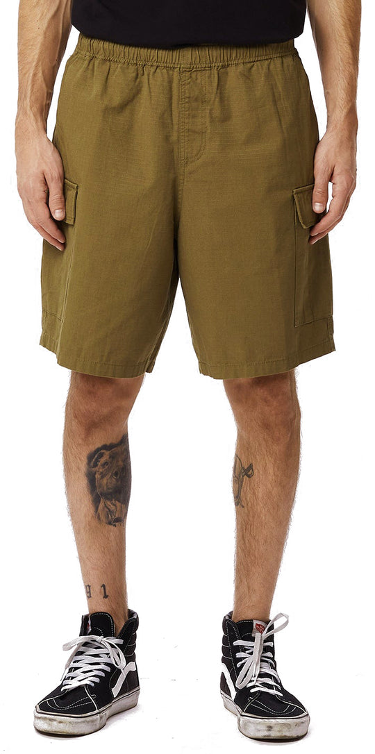  Obey Short Easy Ripstop Cargo Short Field Green Uomo Verde