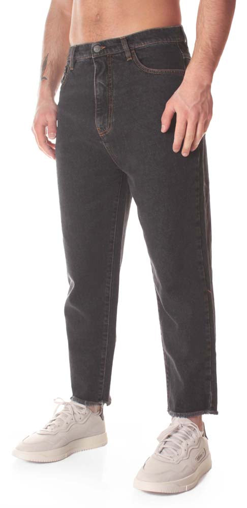  Choice Pantaloni Hermione Oklahoma Jeans Nero Uomo - 3