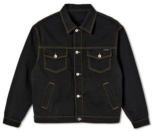  Polar Skate Co. Giacca Jean Jacket Black Uomo Nero