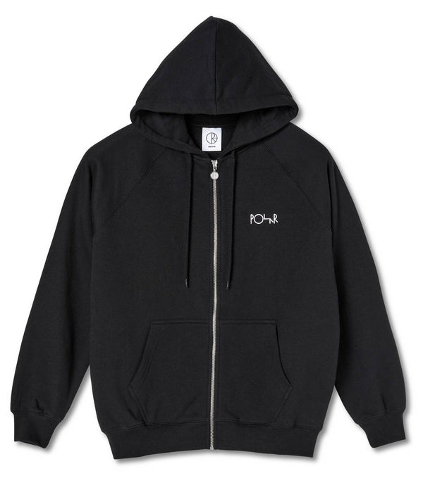 Polar Skate Co. felpa Default Zip Hoodie black