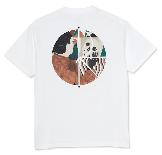  Polar Skate Co. T-shirt It Will Pass Fill Logo Tee White Uomo Bianco