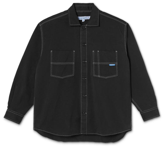  Polar Skate Co. Camicia Big Boy Shirt Black Uomo Nero