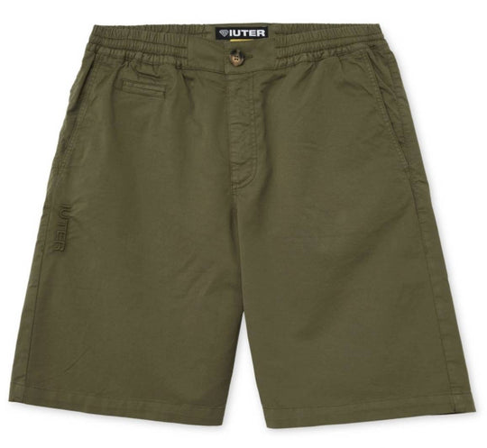 Iuter Short Jogger Army Uomo Verde