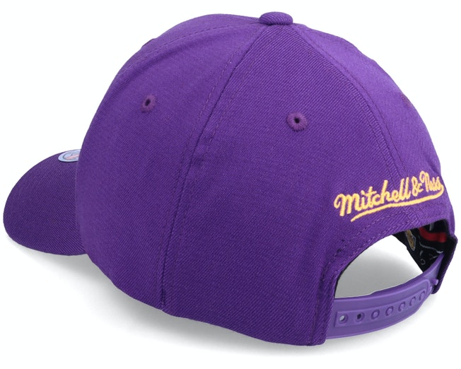  Mitchell E Ness Mitchell & Ness Cappello Los Angeles Lakers Team Ground 2.0 Purple Viola Uomo - 3