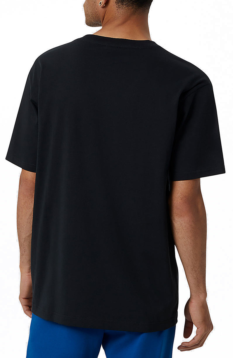  New Balance T-shirt Essentials Celebrate Split Logo Black Nero Uomo - 2