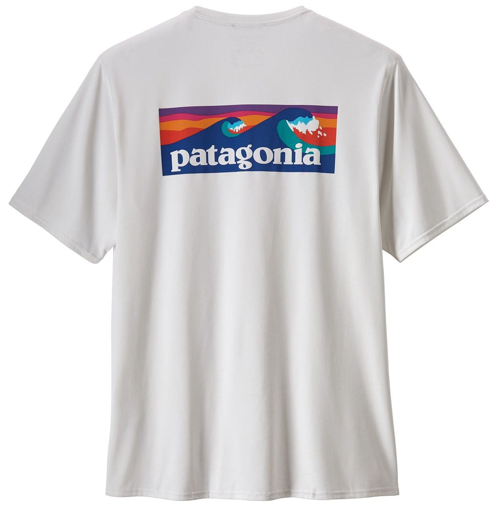  Patagonia T-shirt M's Cap Cool Daily Graphic Shirt White Bianco Uomo - 1