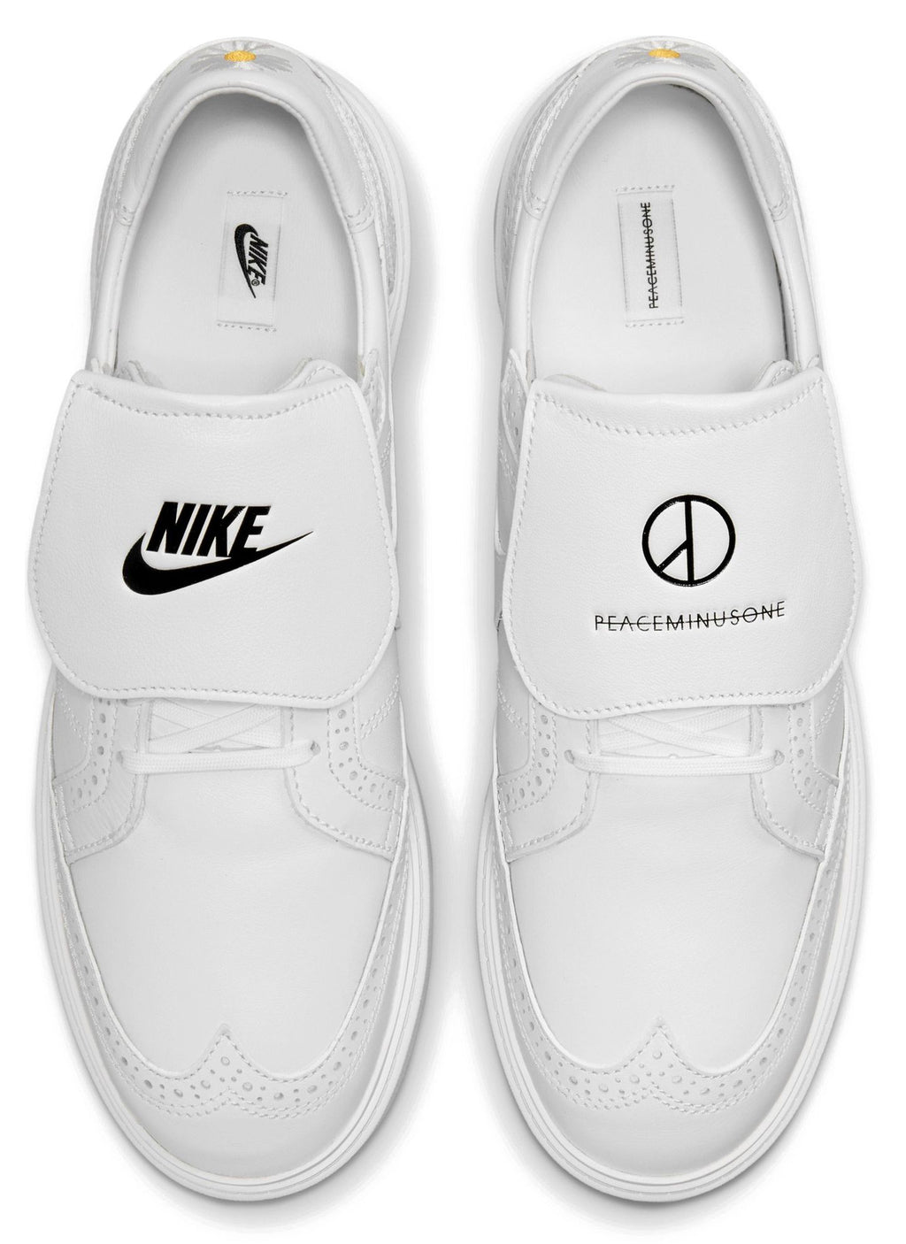  Nike Kwondo 1 G-dragon Peaceminusone Triple White Bianco Uomo - 4