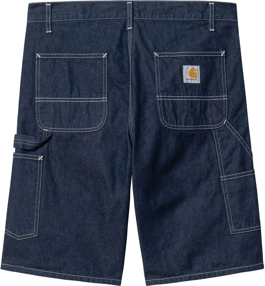  Carhartt Wip Short Ruck Single Knee Blue One Wash Uomo