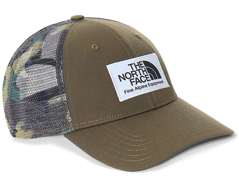  The North Face Cappello Deep Fit Mudder Trucker New Taupe Green Verde Uomo - 1