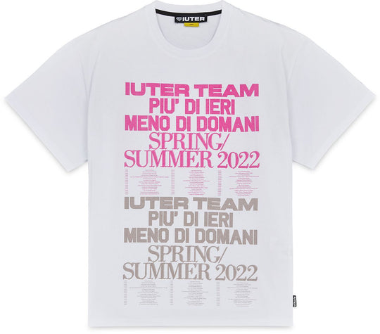  Iuter T-shirt Acronym Tee White Uomo Bianco