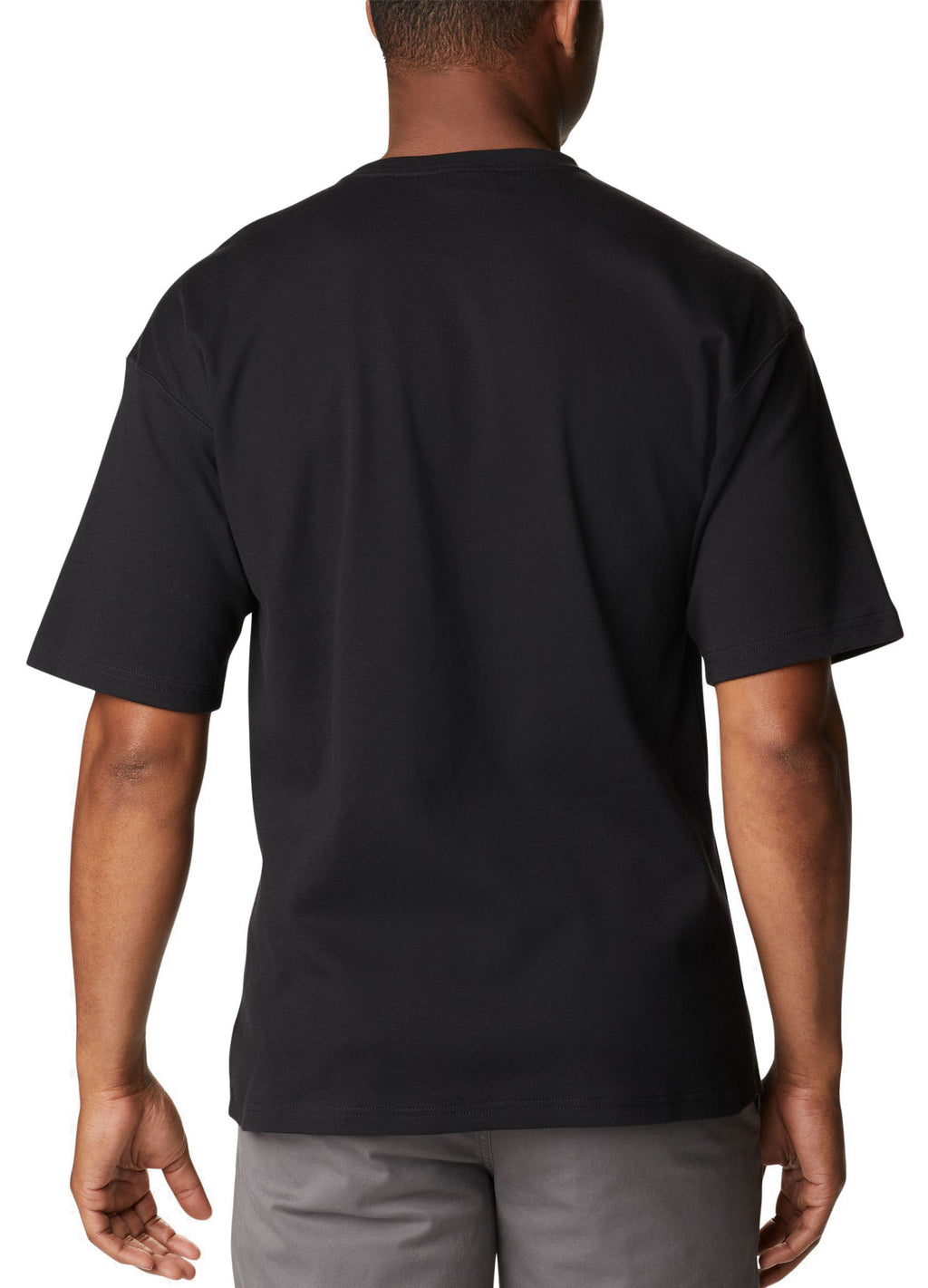  Columbia T-shirt Field Creek Doubleknit Black Nero Uomo - 2