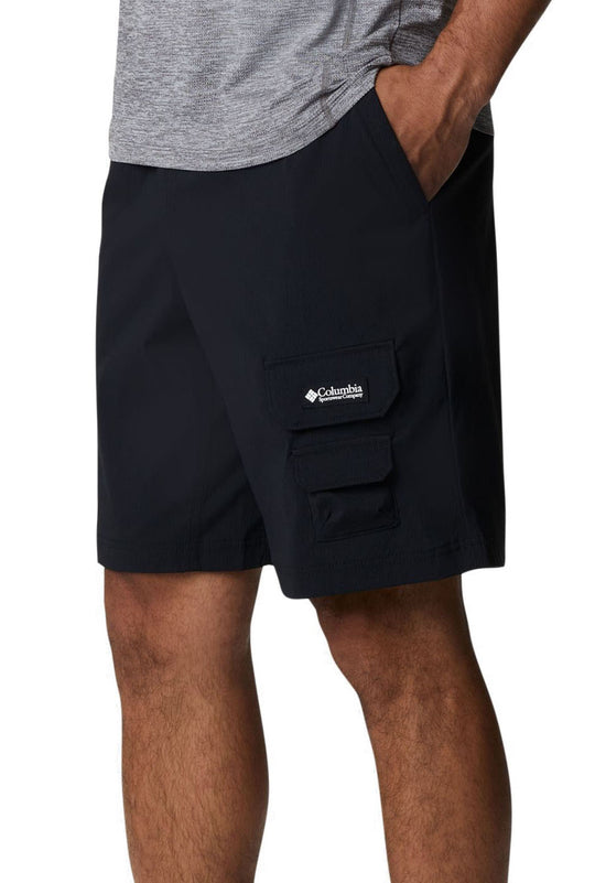  Columbia Short Field Creek Cargo Black Uomo Nero