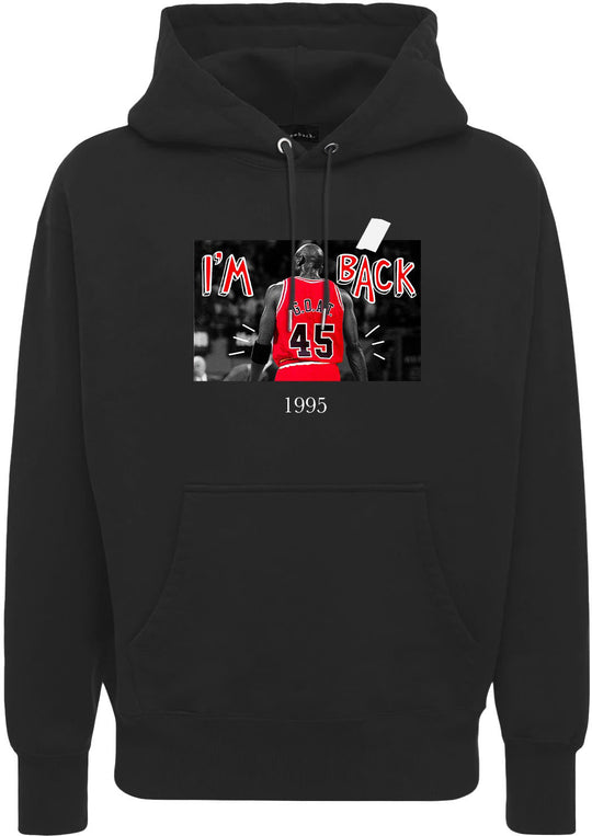  Throwback Felpa Goat Hooded Black Uomo Nero